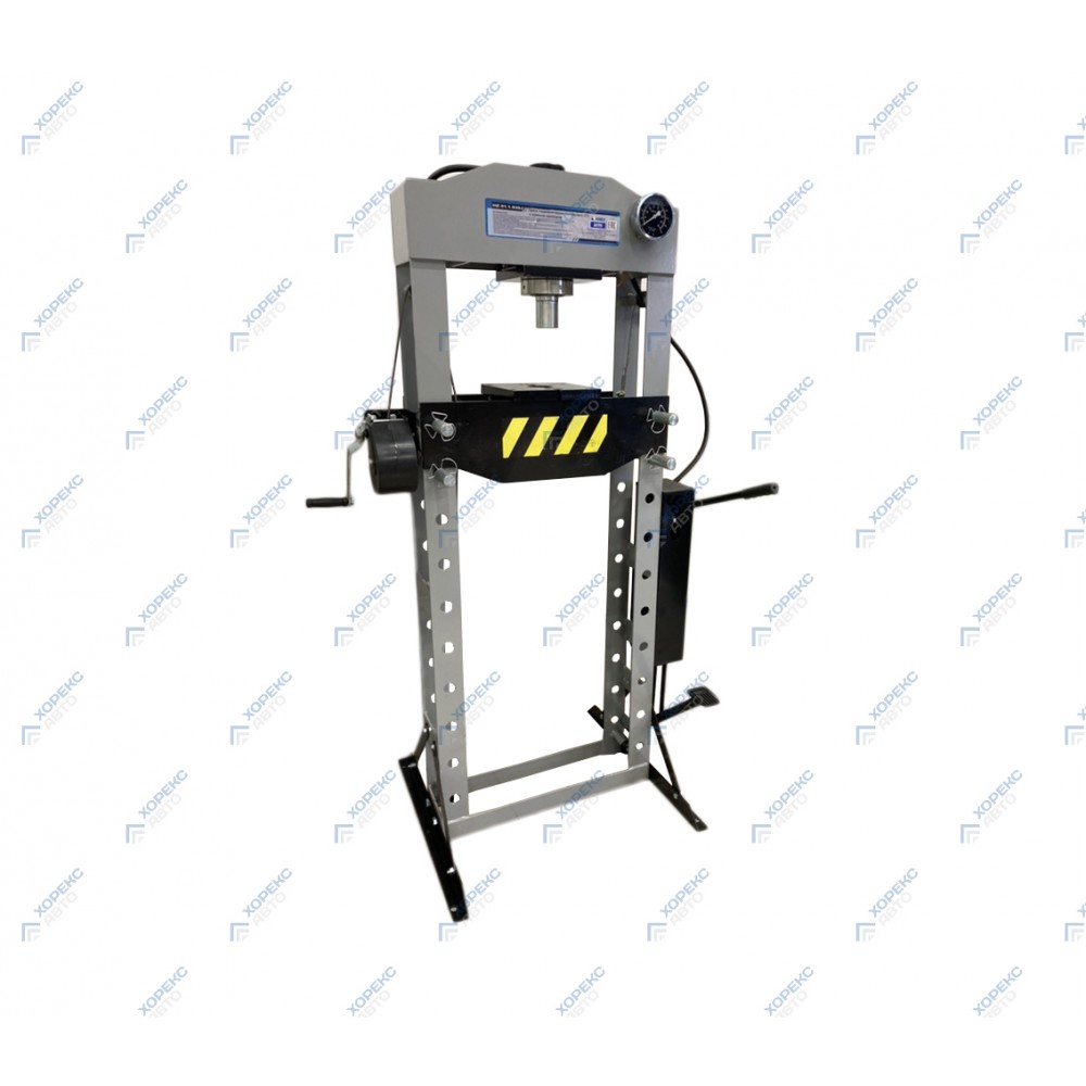 Пресс гидравлический, усилие 30 т (ручной и ножной привод), Модель: T61230F арт.HZ 01.1.030J